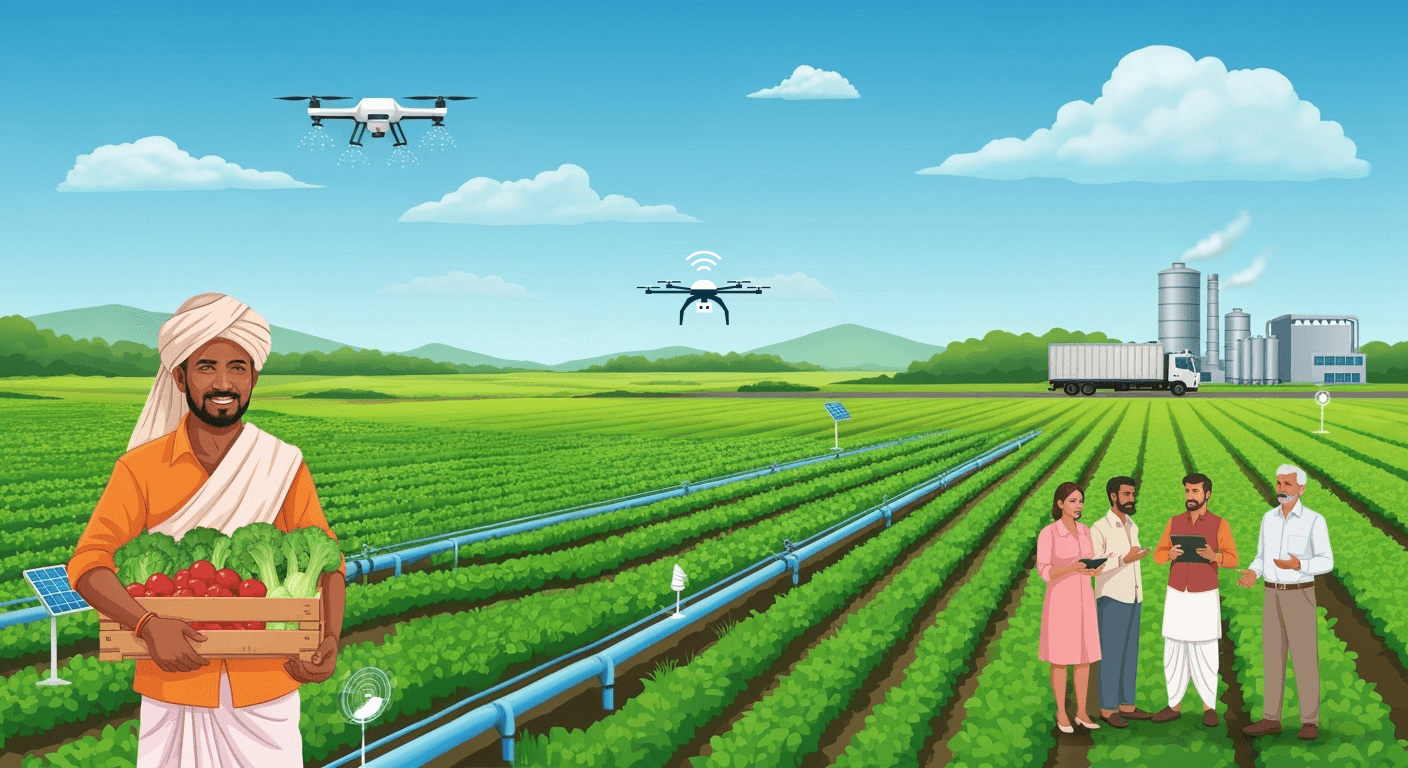 Sustainable Farming Tech: India’s New Rural Investment Hotspot