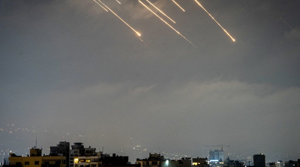 iranian missiles strike israel