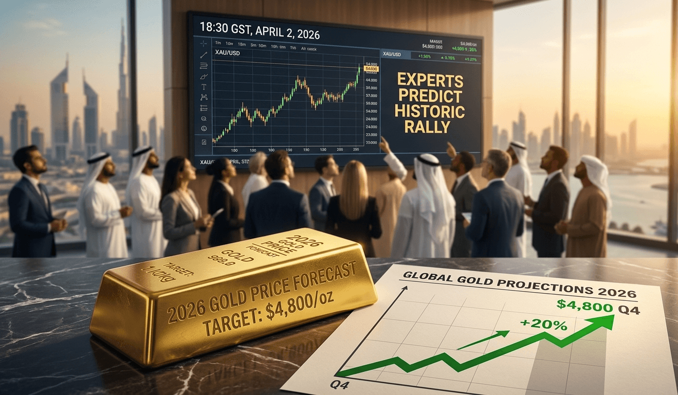 Gold Price Forecast 2026: Why Experts Predict $4,800 per Ounce by Q4